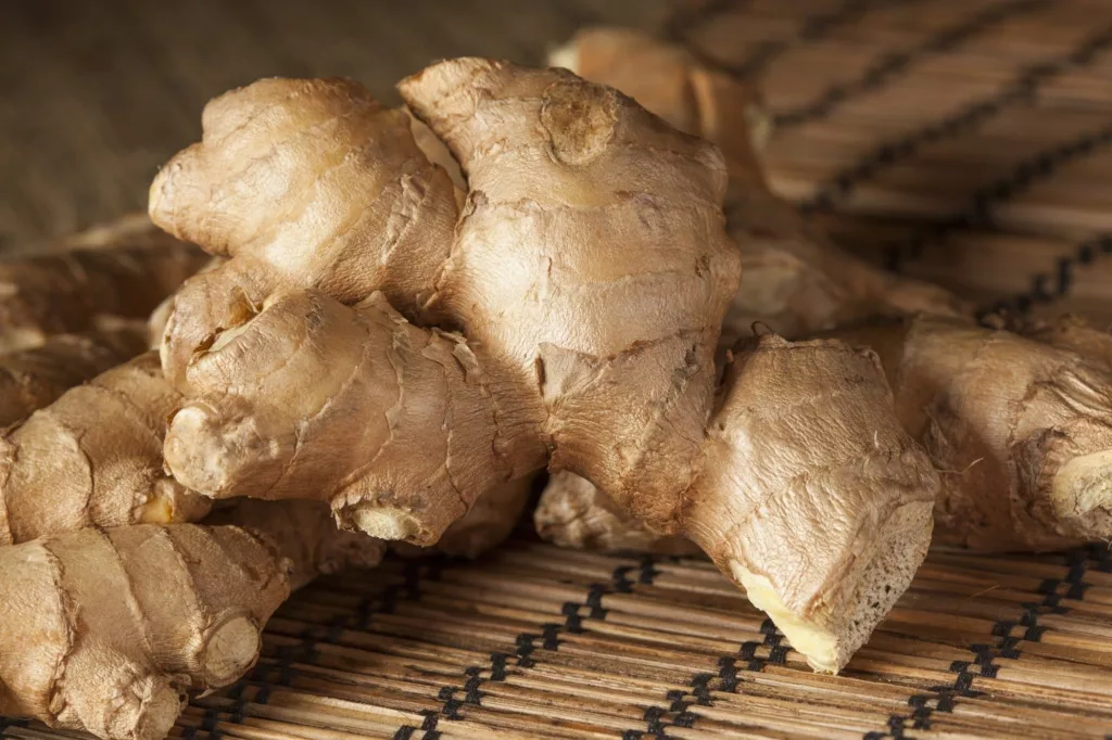 Fresh Organic Ginger.