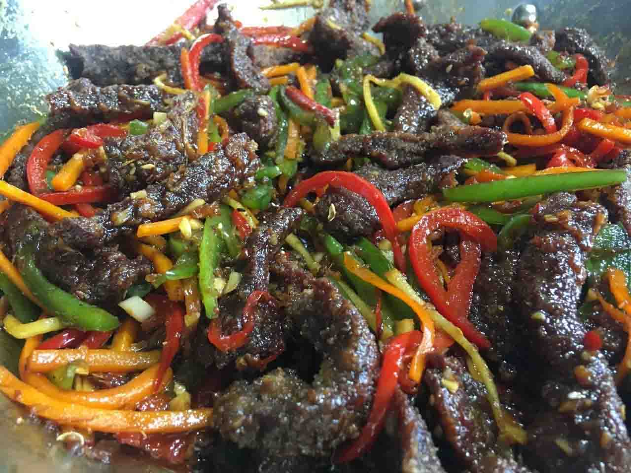 Calgary Ginger Beef Recipe.