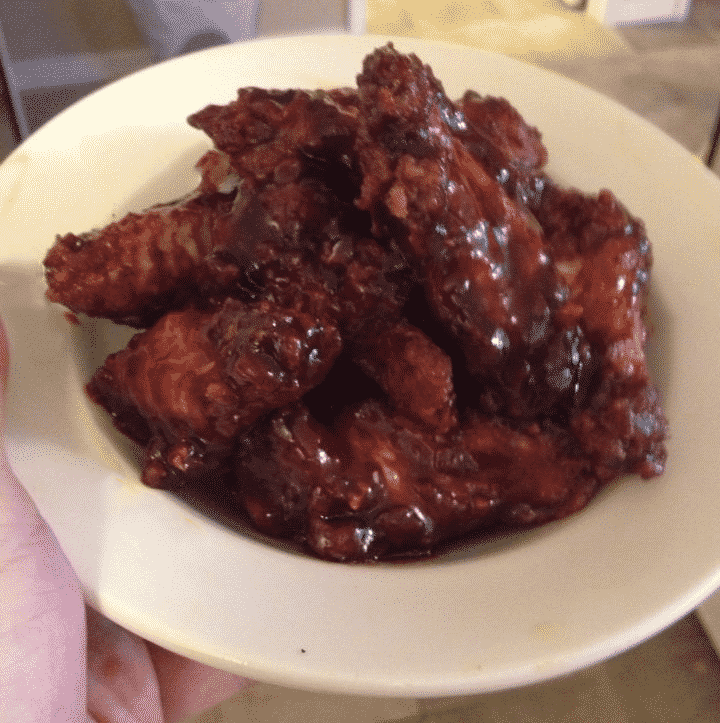 Modernist Cuisine Korean chicken wings made using the same batter.
