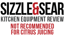not reccomended for citrus juicing