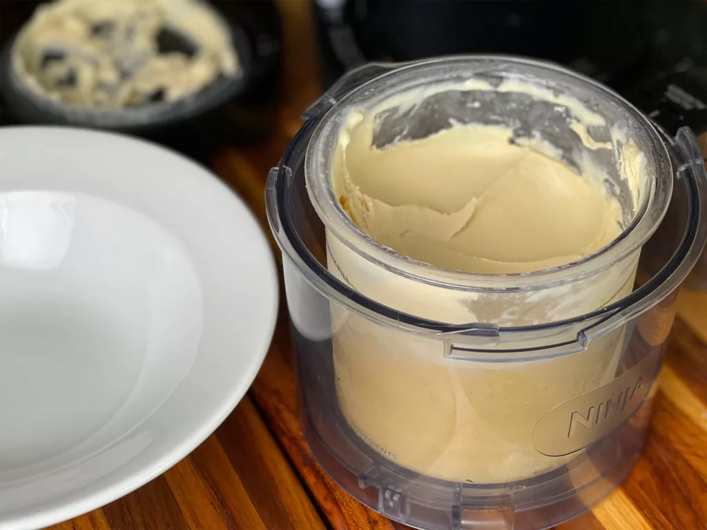ninja creami maple gelato processed