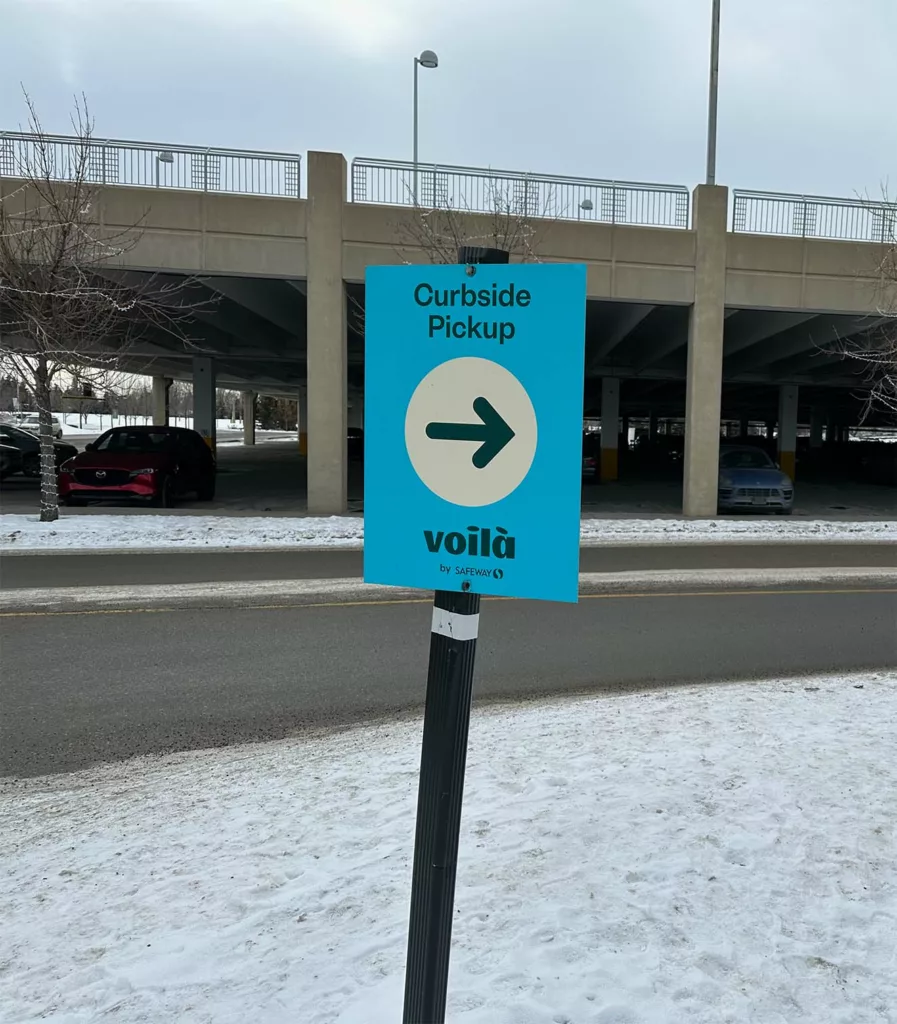 Safeway and Sobey Voila: Curbside Pickup This Way!