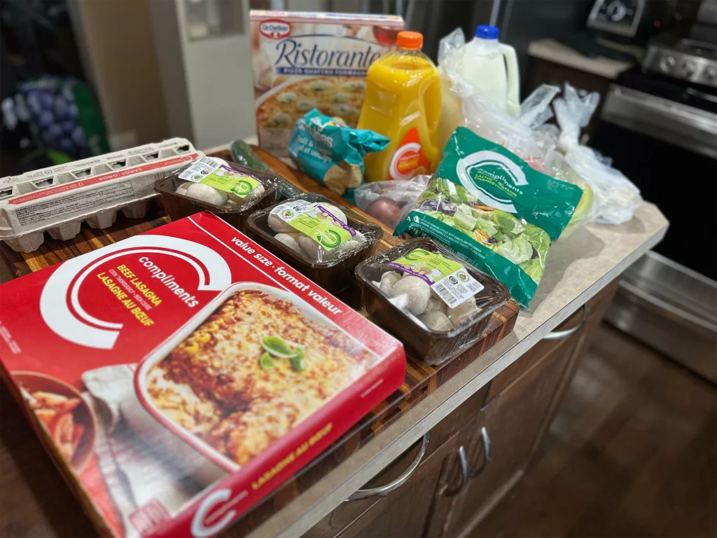 100% accurate order from Safeway's and Sobeys' Voila.