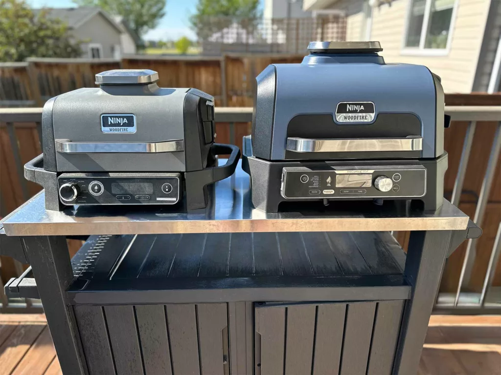 Ninja Woodfire vs. Woodfire Pro Connect XL.