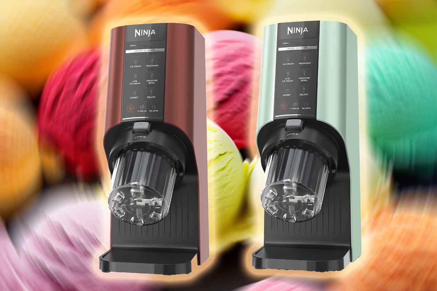 ninja creami breeze in two new colors Ninja Creami Breeze now in red and mint green!