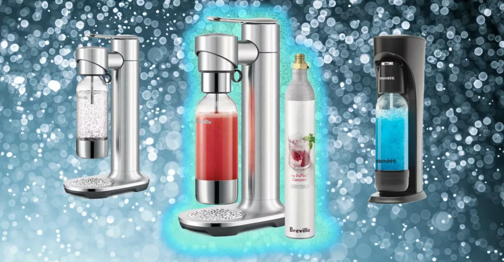 Breville InFizz Fusion vs. Breville InFizz Aqua vs. DrinkMate Omnifizz.