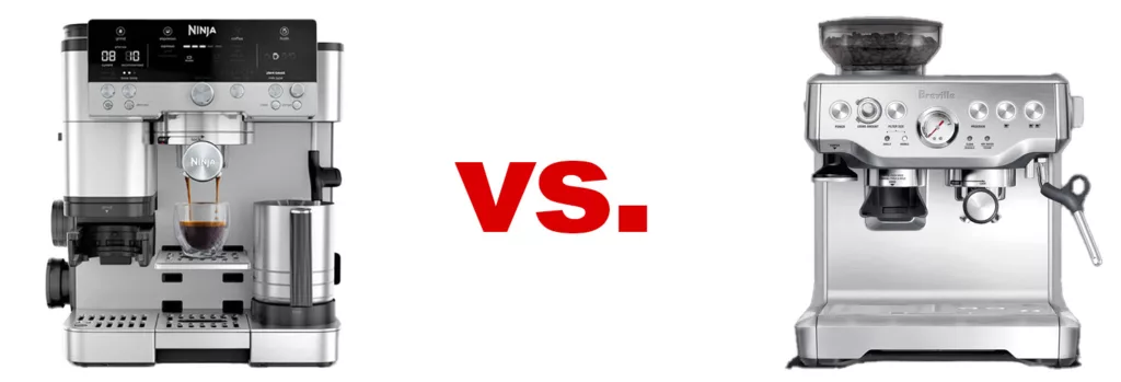 Ninja Luxe Cafe vs. Breville Espresso Machines.