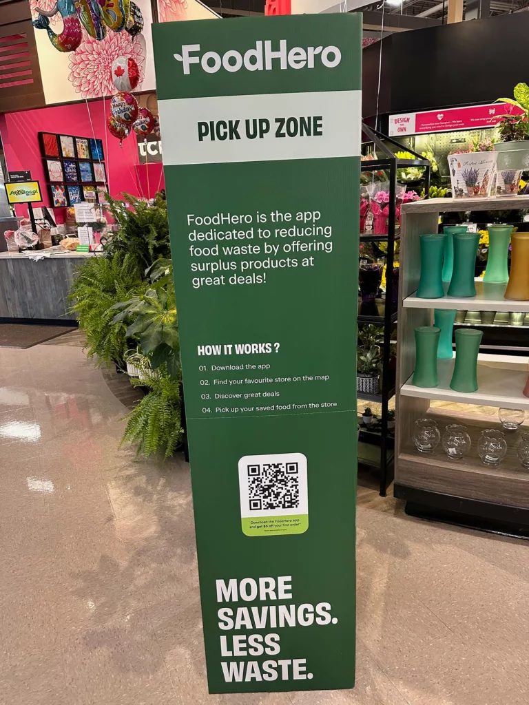 FoodHero Pickup Zone.