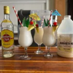 Piña Colada made with Margita Man and the Ninja SLUSHi.