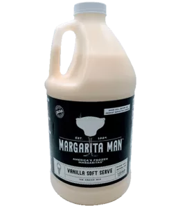 Margarita Man vanilla soft serve mix.