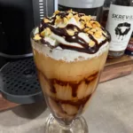 Screwball peanut butter whiskey mudslide Ninja SLUSHi recipe.