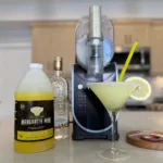 Lemon Drop Martini made with the Ninja SLUSHi using Margarita Man mix.