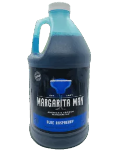 Margarita Man Blue Raspberry mix.