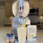 Frosted Lemonade made in the Ninja SLUSHi Max.